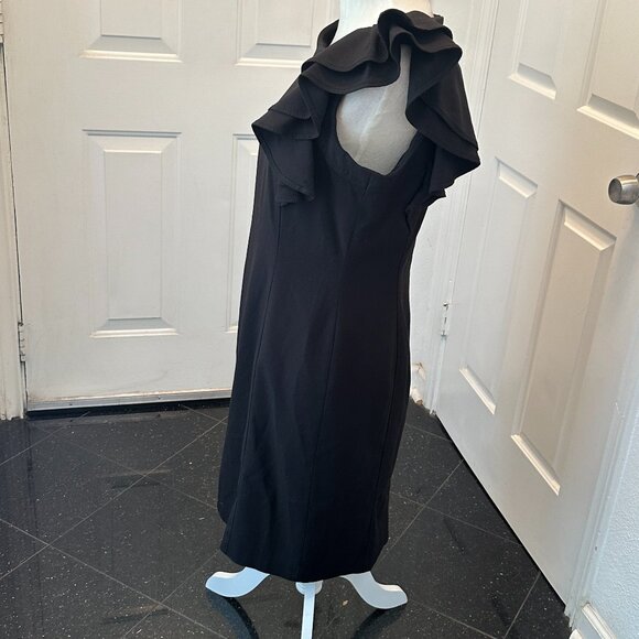 The LBD That Does It All: Calvin Klein's Iconic One-Shoulder Wonder! Size 10 - Picture 6 of 12